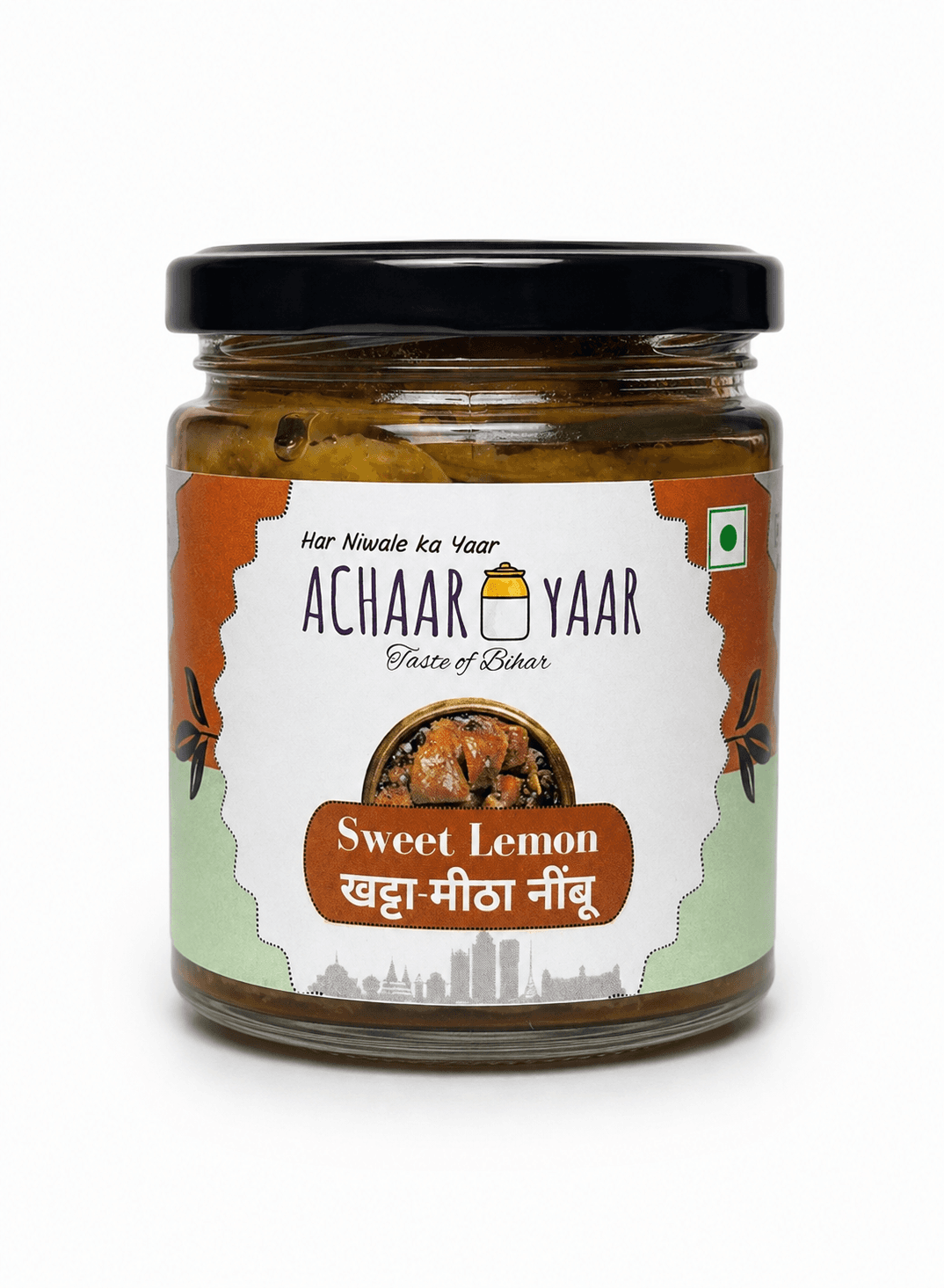Khatta Meetha Nimbu β Sweet Lemon Pickle | Traditional Nimbu Achar