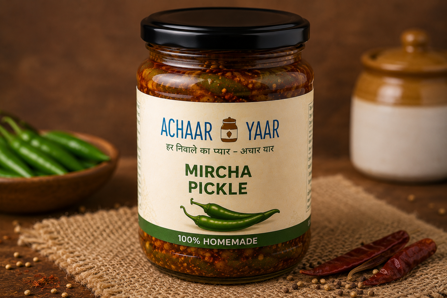 Mirchi Achaar